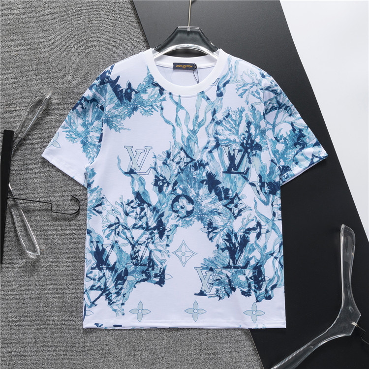 Louis Vuitton short-sleeve men T-shirts-LV18866